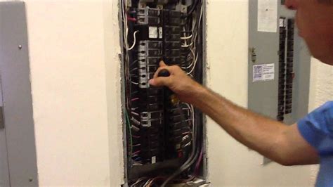 changing electric box ppk|replacing a breaker box.